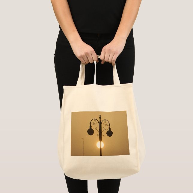Viktoriskt diagram: Vintage Streetlight-lampsposte Tygkasse (Framsida (produkt))