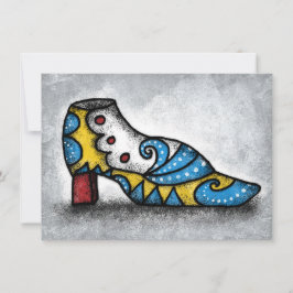 Viktoriskt skons hälsningskort kort