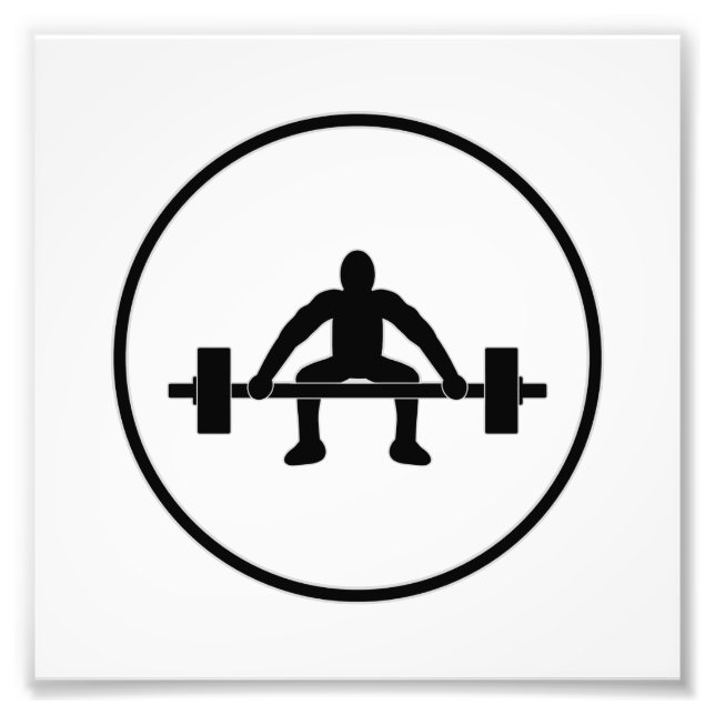 Vikttecken Hiss Fototryck (Framsidan)