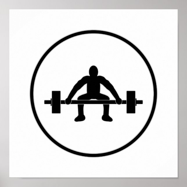 Vikttecken Hiss Poster (Framsidan)