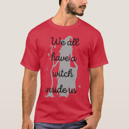 Vikttext på t-shirt