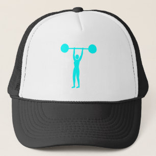 Viktupplyft 02 - Cyan Truckerkeps