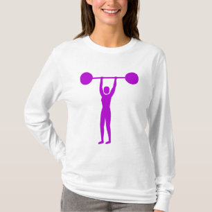 Viktupplyft 02 - Lila T Shirt