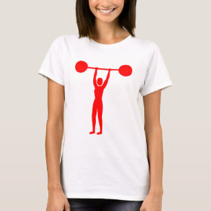 Viktupplyft 02 - Röd T Shirt