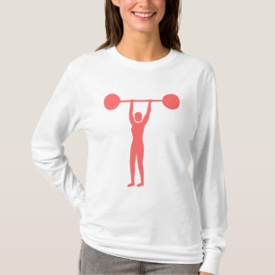 Viktupplyft 02 - Tropisk Rosa Tee Shirt