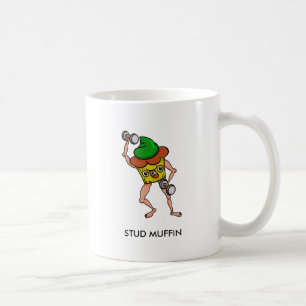 Viktupplyft för stud Muffin Kaffemugg