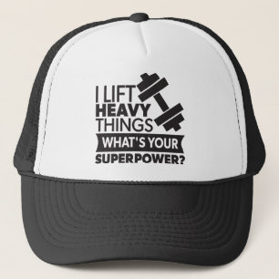 Viktupplyft - I Hiss Heavy Sak - SuperPower Keps