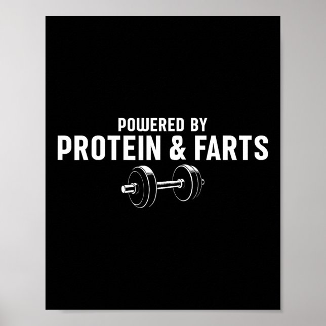 Viktupplyft med hjälp av protein och takdelar poster (Framsidan)