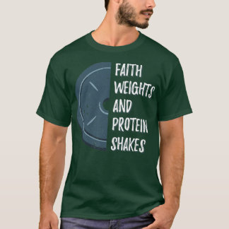 Viktupplyft protein Shake Fitness Älskare Gift T Shirt
