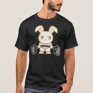 Viktupplyft Tecknad i bunten - Utarbetande av stek T Shirt
