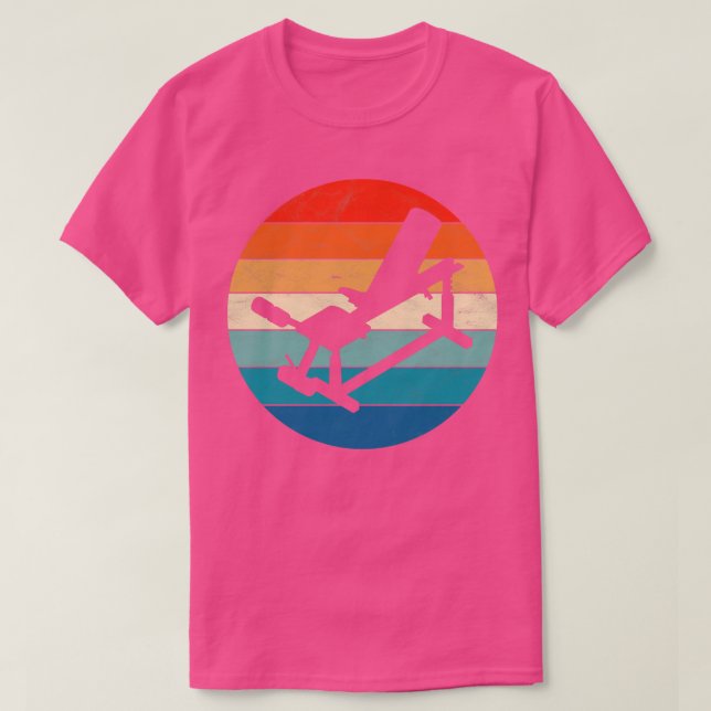 Viktupplyftningsblock T Shirt (Design framsida)