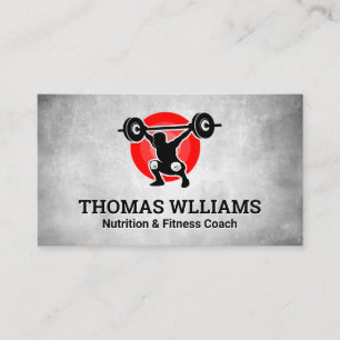 Viktuppmjukare   Hälsoduglighet   Personlig tränar Visitkort