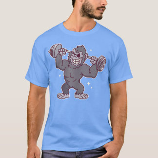 Viktvikt för Gorilla Lifter Gym Body Bu T Shirt