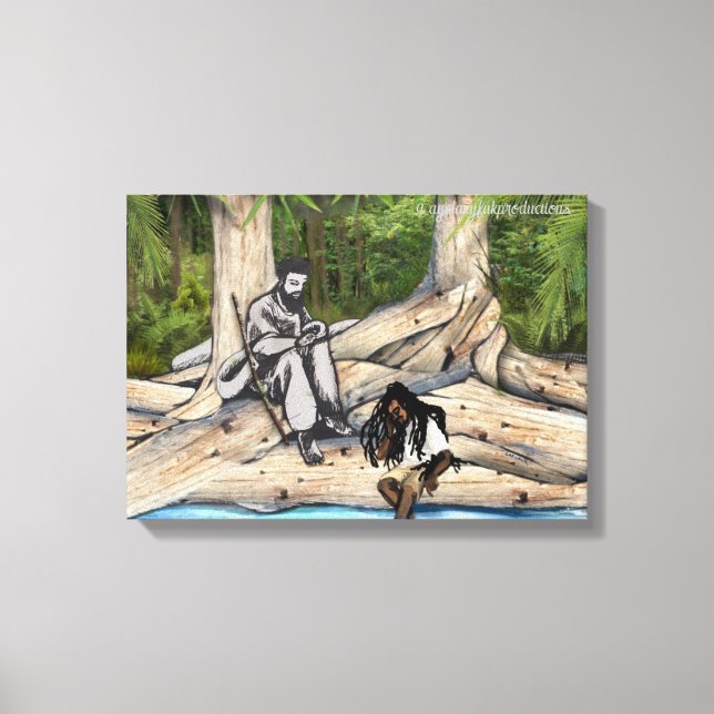 Vila av Samuel Dickerson Canvastryck (Framsida)