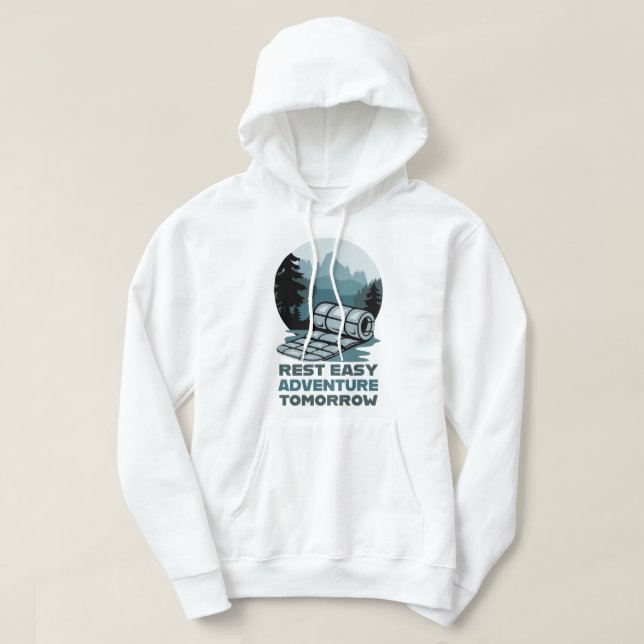 Vila Äventyr i morgondagens kampanjdesign Hoodie (Design framsida)