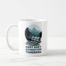Vila Äventyr i morgondagens kampanjdesign Kaffemugg