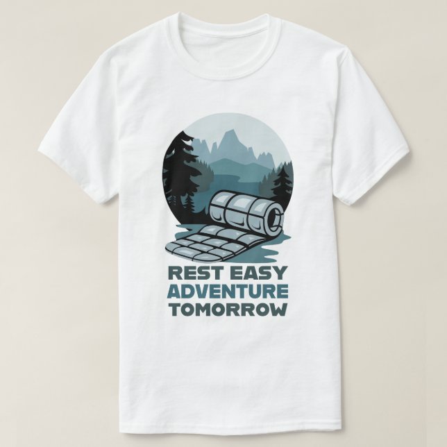 Vila Äventyr i morgondagens kampanjdesign T Shirt (Design framsida)
