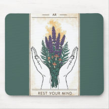 Vila Din Sinne Retro Tarotkort Musmattor