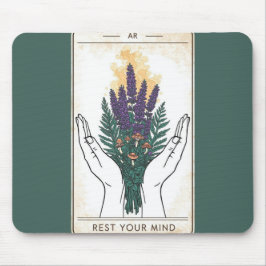 Vila Din Sinne Retro Tarotkort Musmattor