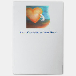 Vila ditt varar besvärad Posta-honom Post-it Block