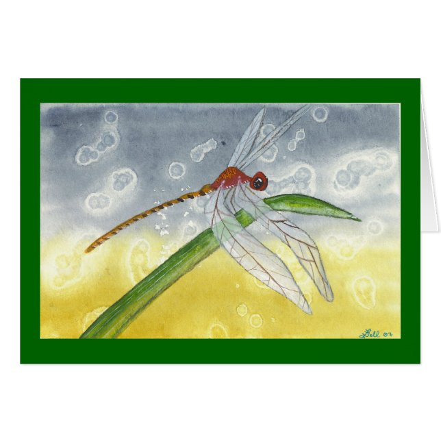 "Vila drake" kort (Framsidan Horizontal)