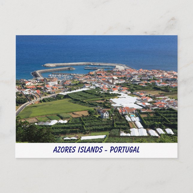 Vila Franca do Campo Vykort (Framsida)