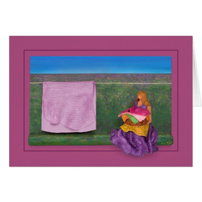 Vila Hälsningskort (Framsidan Horizontal)