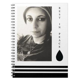 vila i fredsdroppen anteckningsbok med spiral