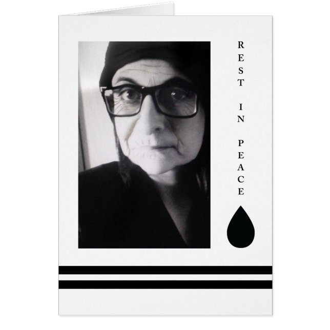 vila i fredsdroppen OBS kort (Framsidan)