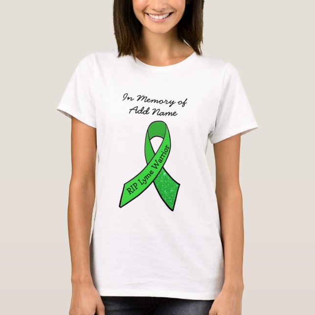Vila i frid borrelia krigaren t-shirt (Framsida)