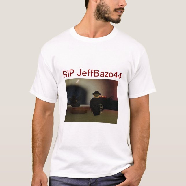Vila i frid JeffBazo44 T Shirt (Framsida)