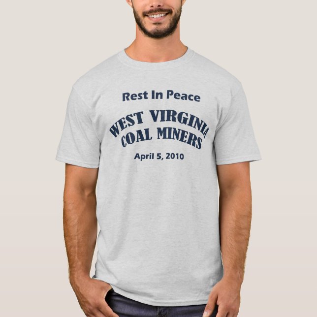 Vila i gruvarbetare för fredWest Virginia kol Tröja (Framsida)