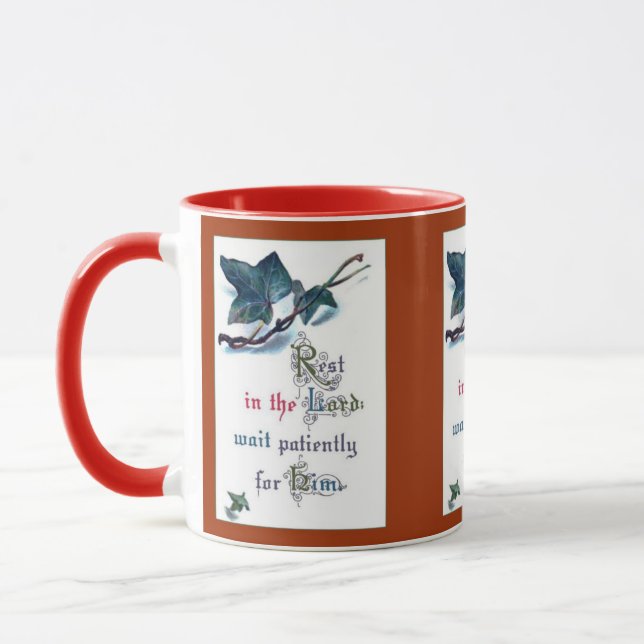 Vila i Herrens väntetid för honom Mugg (Vänster)