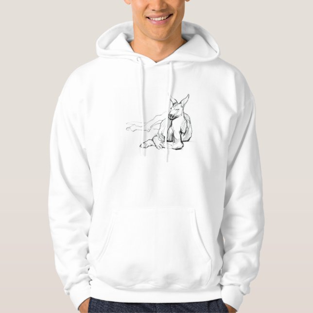 Vila idrottsmannen hoodie (Framsida)