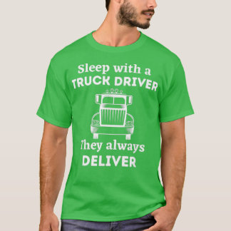 Vila med en drivrutin i Lastbil som de alltid leve T Shirt