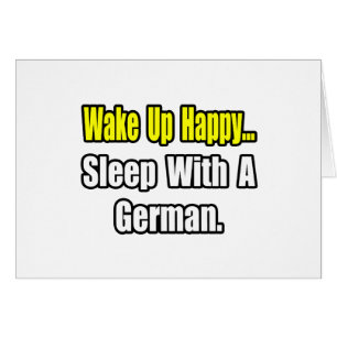 Vila med tysk hälsningskort