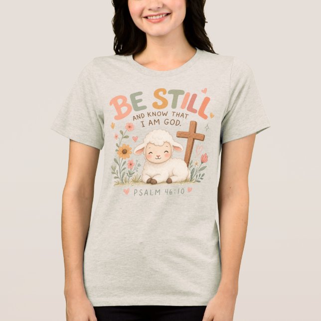 Vila och Förtrösta T Shirt (Framsida)