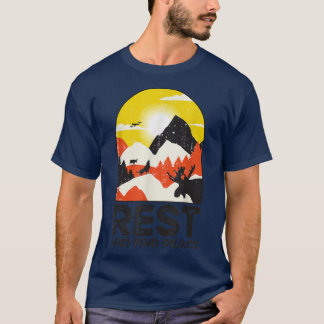 Vila och hitta fred t shirt