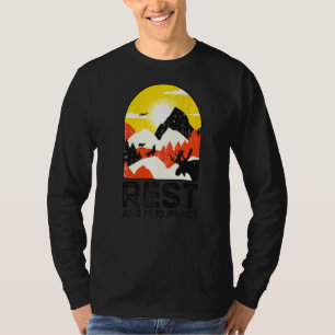 Vila och hitta inspiration till fredsmotivation t shirt