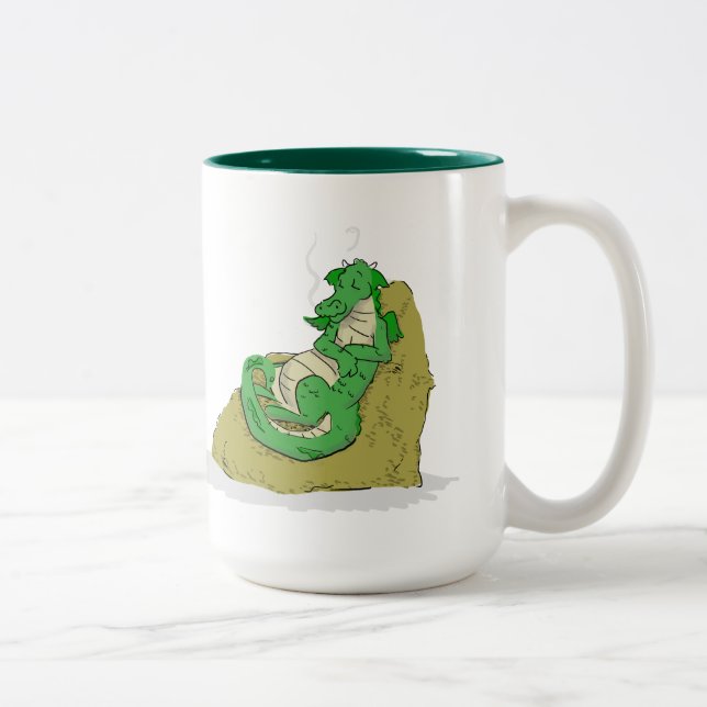 Vila på byten Två-Tonad mugg (Höger)