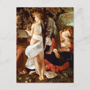 Vila på flyg in i egypten vid Caravaggio Vykort
