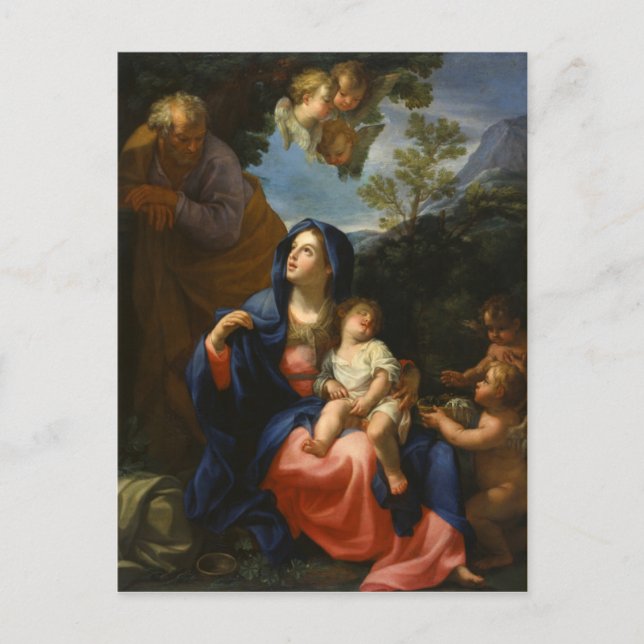 Vila på flyg in i egypten vykort (Framsida)