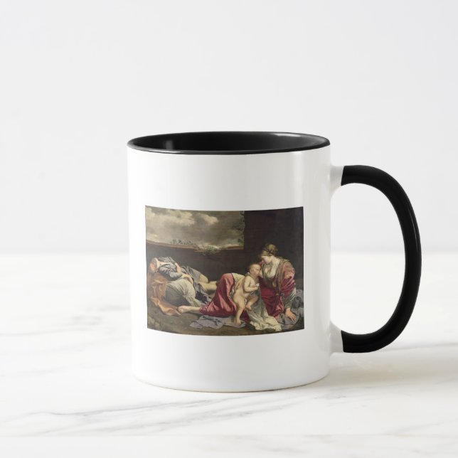 Vila på flyg in i egyptenen, 1628 mugg (Höger)