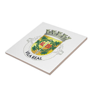 Vila Real jacka of arm, Portugal Kakelplatta