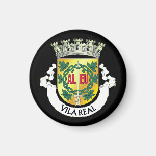 Vila Real jacka of arm, Portugal Magnet