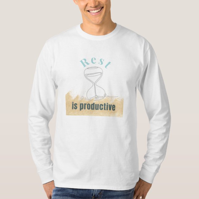 Vilan är produktiv - Mentalhälsovårdsministeriet T Shirt (Framsida)