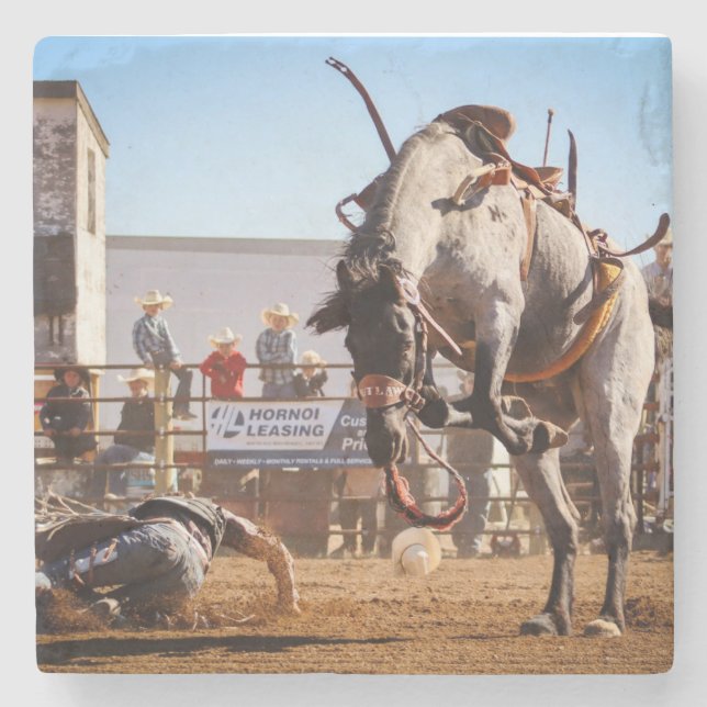 vilande häst stenunderlägg (Framsidan)