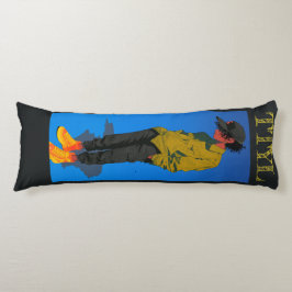 Vilande Vibes, i Blue Kroppskudde