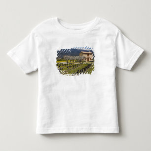 Vilande vingård, fruktblommor, stenhus, t-shirt