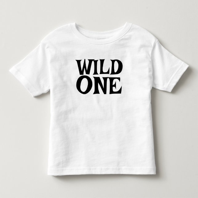 VILD 1:A BIRTHDAY BABY T-SHIRT (Framsida)